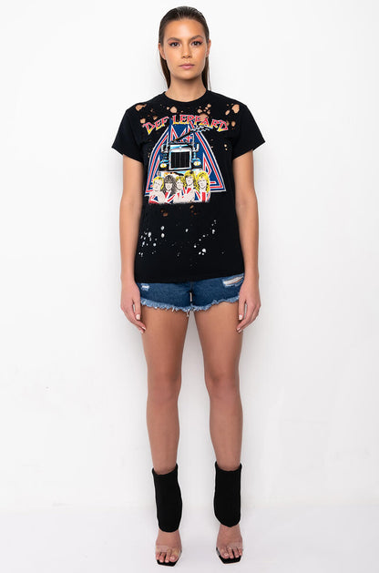ALEXIS OMBRE WASH CUT OFF DENIM SHORT