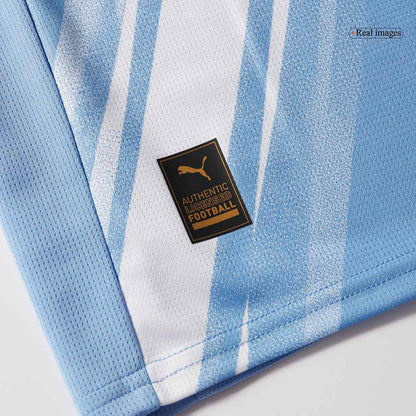 DE BRUYNE #17 Manchester City Home Soccer Jersey 2025/26 Blue