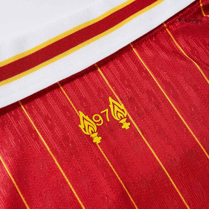 DIOGO J. #20 Authentic Liverpool Home Soccer Jersey 2024/25 Red - UCL