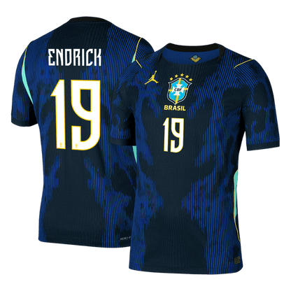 ENDRICK #19 Brazil Away Player Version Jersey World Cup 2026