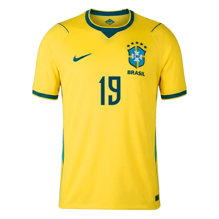 ENDRICK #19 Brazil Home Soccer Jersey World Cup 2026