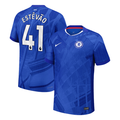 ESTêV?O #41 Chelsea Home Authentic Soccer Jersey 2025/26
