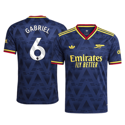 GABRIEL #6 Arsenal Away Player Version Jersey 2026/27