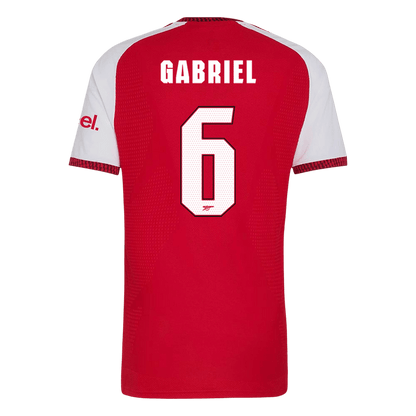 GABRIEL #6 Arsenal Home Player Version Jersey 2026/27 - UCL