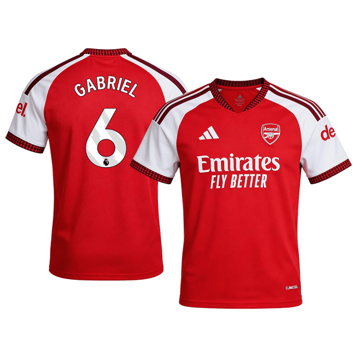 GABRIEL #6 Arsenal Home Player Version Jersey 2026/27