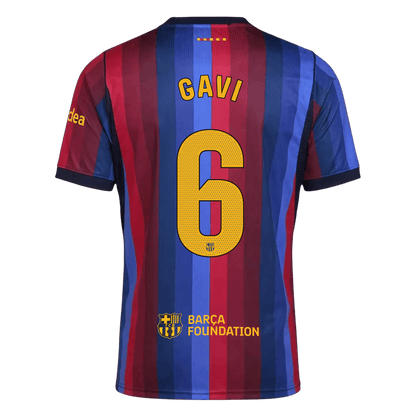 GAVI #6 Barcelona Home Soccer Jersey 2026/27