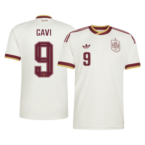 GAVI #9 Spain Away Soccer Jersey World Cup 2026