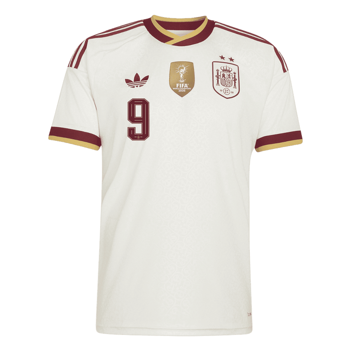 GAVI #9 Spain Away Soccer Jersey World Cup 2026