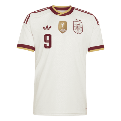 GAVI #9 Spain Away Soccer Jersey World Cup 2026