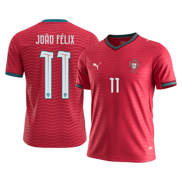 JO?O FéLIX #11 Portugal Home Soccer Jersey 2026