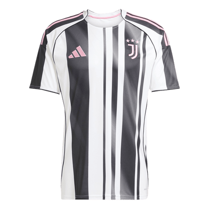 Juventus Home Soccer Jersey 2025/26 Black&White