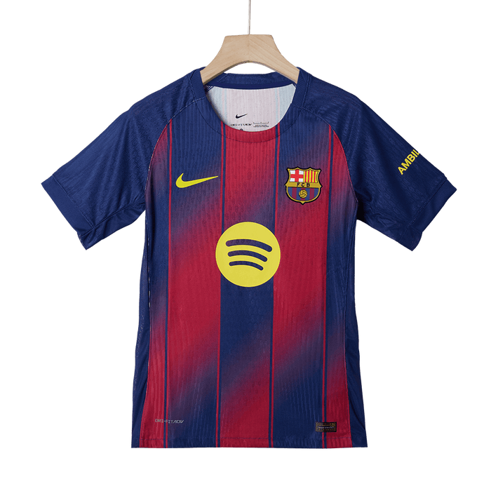 KOUNDE #23 Barcelona Home Authentic Soccer Jersey 2025/26