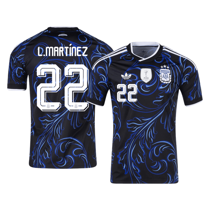 L. MARTíNEZ #22 Argentina Away Soccer Jersey World Cup 2026