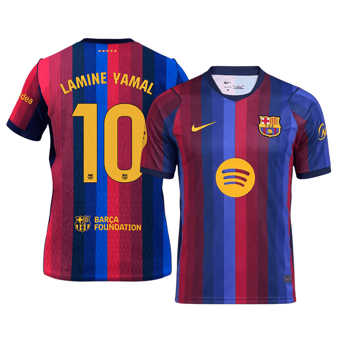 LAMINE YAMAL #10 Barcelona Home Soccer Jersey 2026/27
