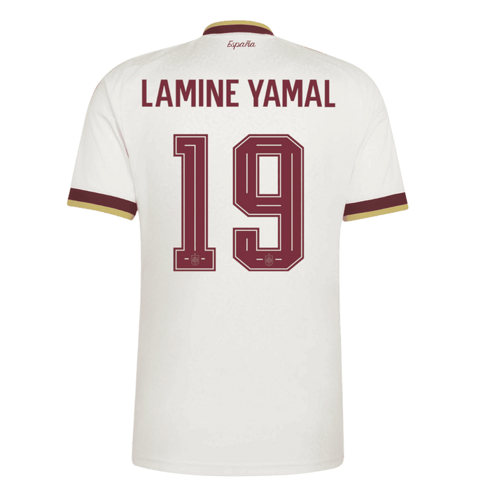 LAMINE YAMAL #19 Spain Away Soccer Jersey World Cup 2026
