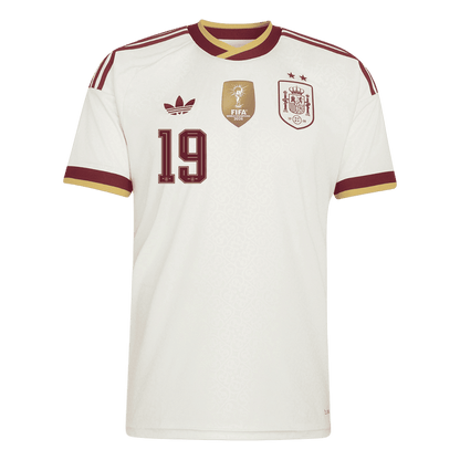 LAMINE YAMAL #19 Spain Away Soccer Jersey World Cup 2026