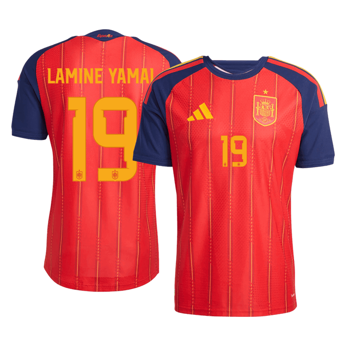 LAMINE YAMAL #19 Spain Home Player Version Jersey World Cup 2026