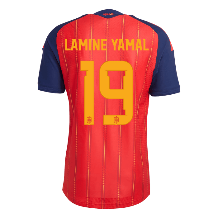 LAMINE YAMAL #19 Spain Home Player Version Jersey World Cup 2026