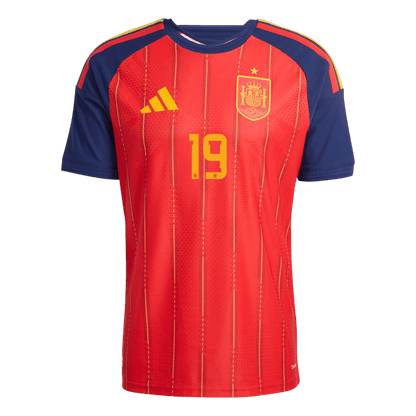LAMINE YAMAL #19 Spain Home Player Version Jersey World Cup 2026