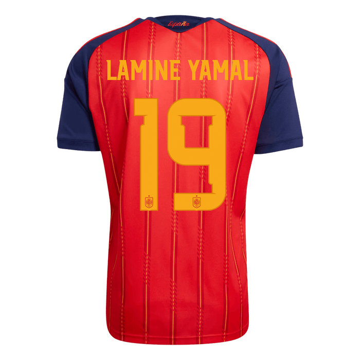 LAMINE YAMAL #19 Spain Home Soccer Jersey 2026