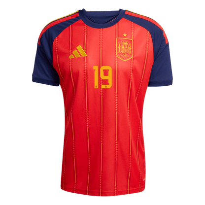 LAMINE YAMAL #19 Spain Home Soccer Jersey 2026