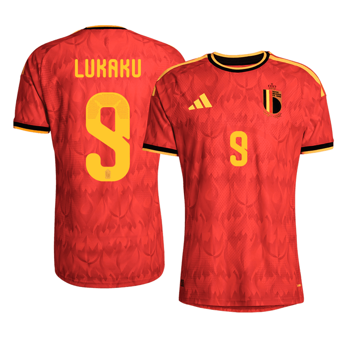 LUKAKU #9 Belgium Home Player Version Jersey World Cup 2026