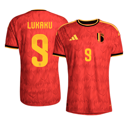 LUKAKU #9 Belgium Home Player Version Jersey World Cup 2026