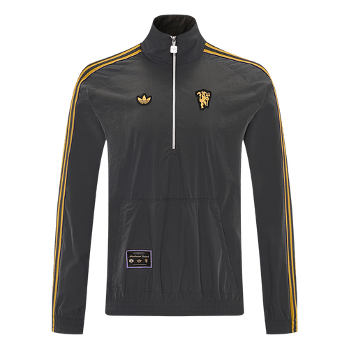 Manchester United Windbreaker Jacket 2026 - Gray