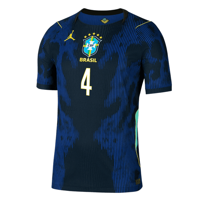 MARQUINHOS #4 Brazil Away Player Version Jersey World Cup 2026