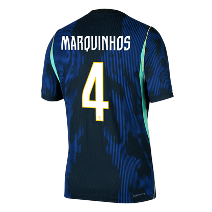 MARQUINHOS #4 Brazil Away Player Version Jersey World Cup 2026
