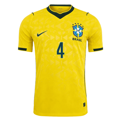 MARQUINHOS #4 Brazil Home Player Version Jersey World Cup 2026