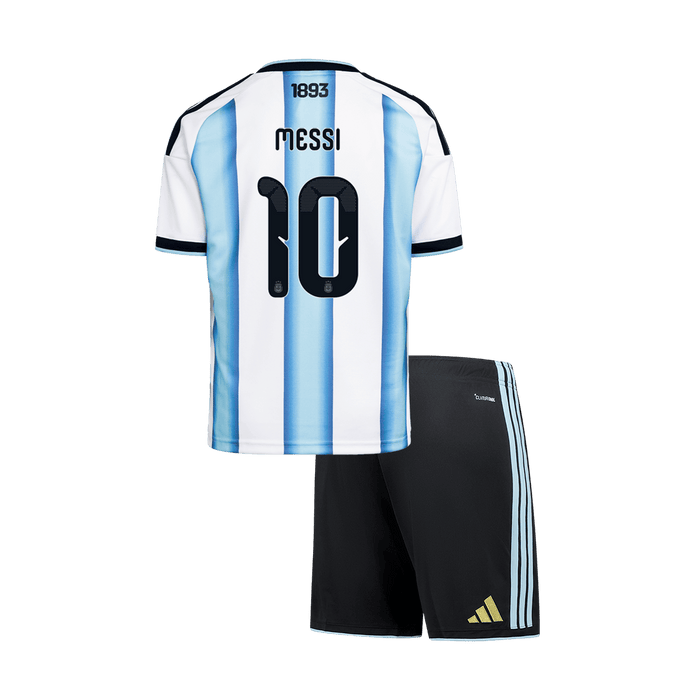 MESSI #10 Argentina Home World Cup Kids Soccer Jerseys Kit 2026