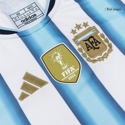 MESSI #10 Argentina Home World Cup Kids Soccer Jerseys Kit 2026