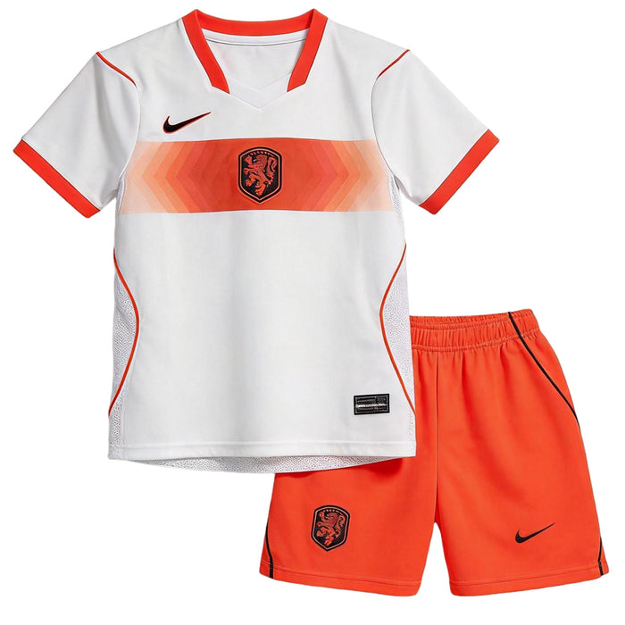 Netherlands Away Kids Soccer Jerseys Kit World Cup 2026