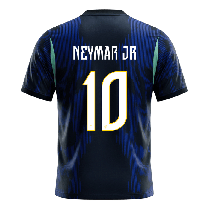 NEYMAR JR. #10 Brazil Away Player Version Jersey World Cup 2026