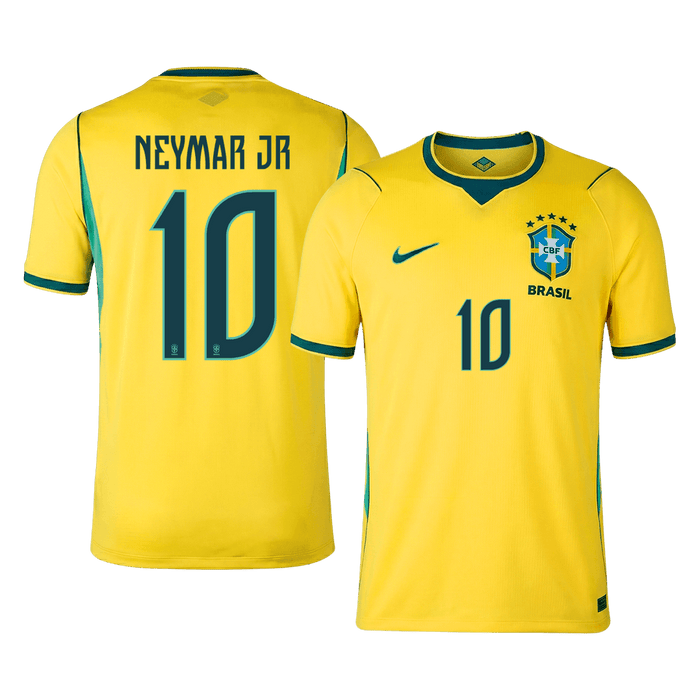 NEYMAR JR. #10 Brazil Home Soccer Jersey World Cup 2026