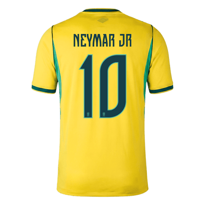 NEYMAR JR. #10 Brazil Home Soccer Jersey World Cup 2026