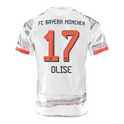 OLISE #17 Bayern Munich Away Authentic Soccer Jersey 2025/26