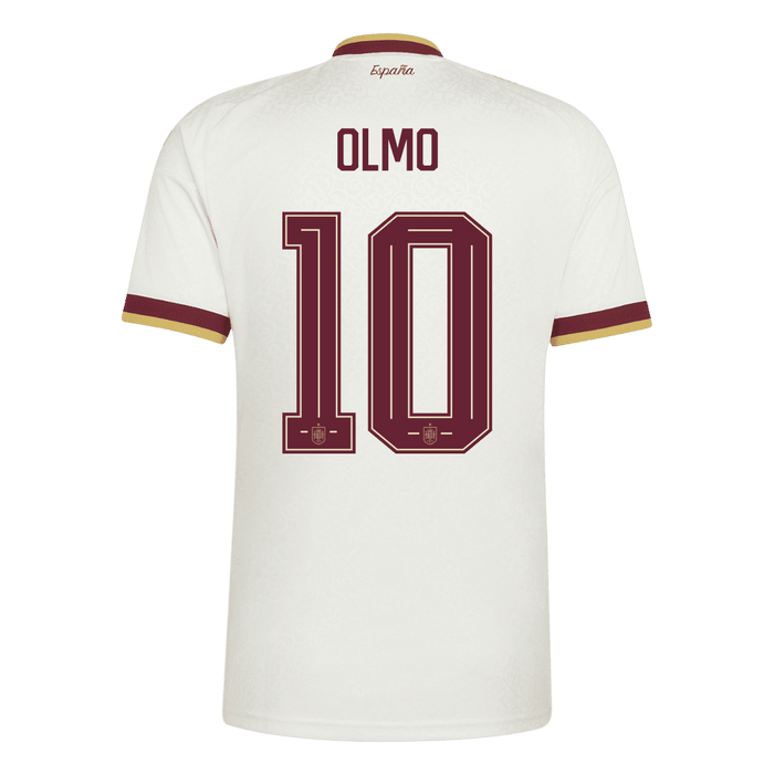 OLMO #10 Spain Away Soccer Jersey World Cup 2026