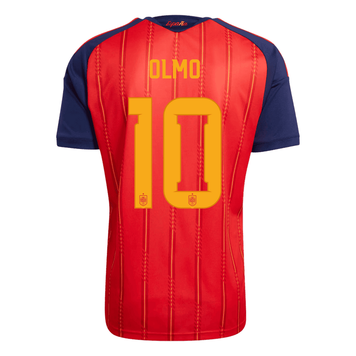 OLMO #10 Spain Champion Edition Home Soccer Jersey World Cup 2026