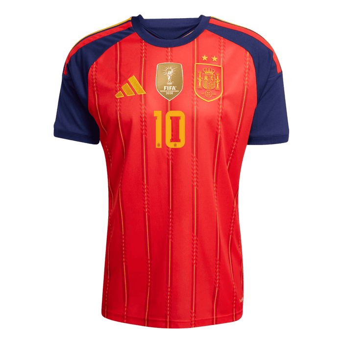 OLMO #10 Spain Home Soccer Jersey World Cup 2026