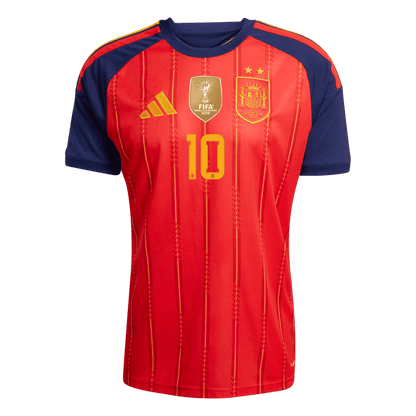 OLMO #10 Spain Home Soccer Jersey World Cup 2026