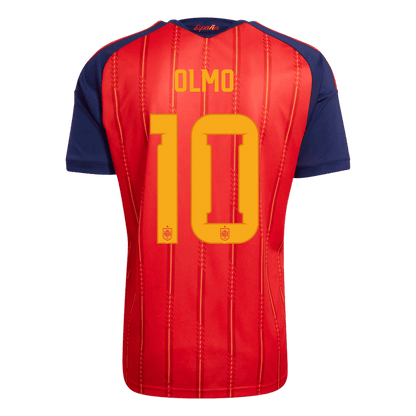 OLMO #10 Spain Home Soccer Jersey World Cup 2026
