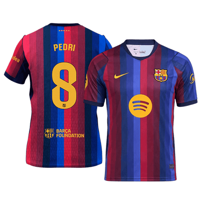 PEDRI #8 Barcelona Home Soccer Jersey 2026/27