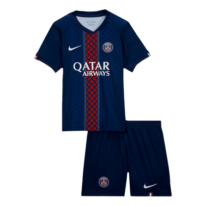 PSG Home Kids Soccer Jerseys Kit 2025/26