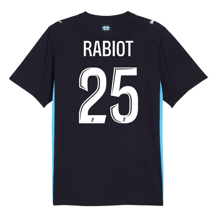 RABIOT #25 Marseille Away Soccer Jersey 2025/26
