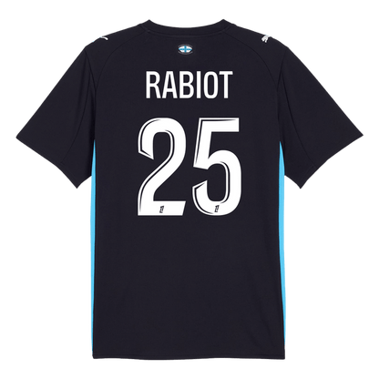 RABIOT #25 Marseille Away Soccer Jersey 2025/26