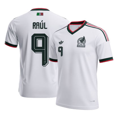RAúL #9 Mexico Away Soccer Jersey World Cup 2026