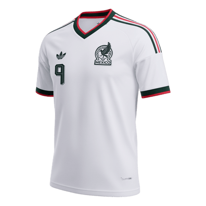 RAúL #9 Mexico Away Soccer Jersey World Cup 2026