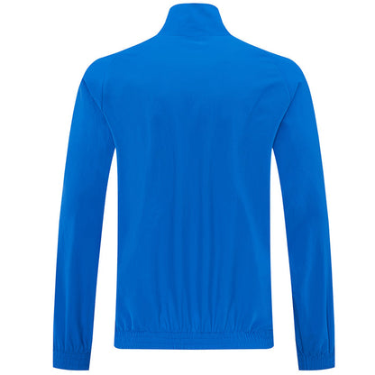 Real Madrid 1/2 Zipper Windbreaker Jacket Blue 2026